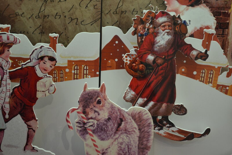 Squirrel Holding Candy Cane
