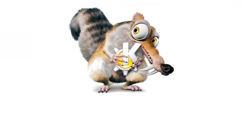 Squirrel Holding Coin