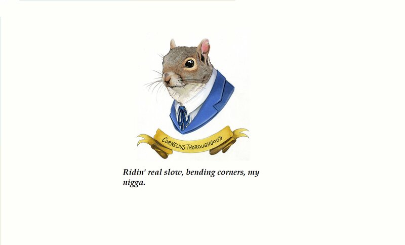 Squirrel in Suit