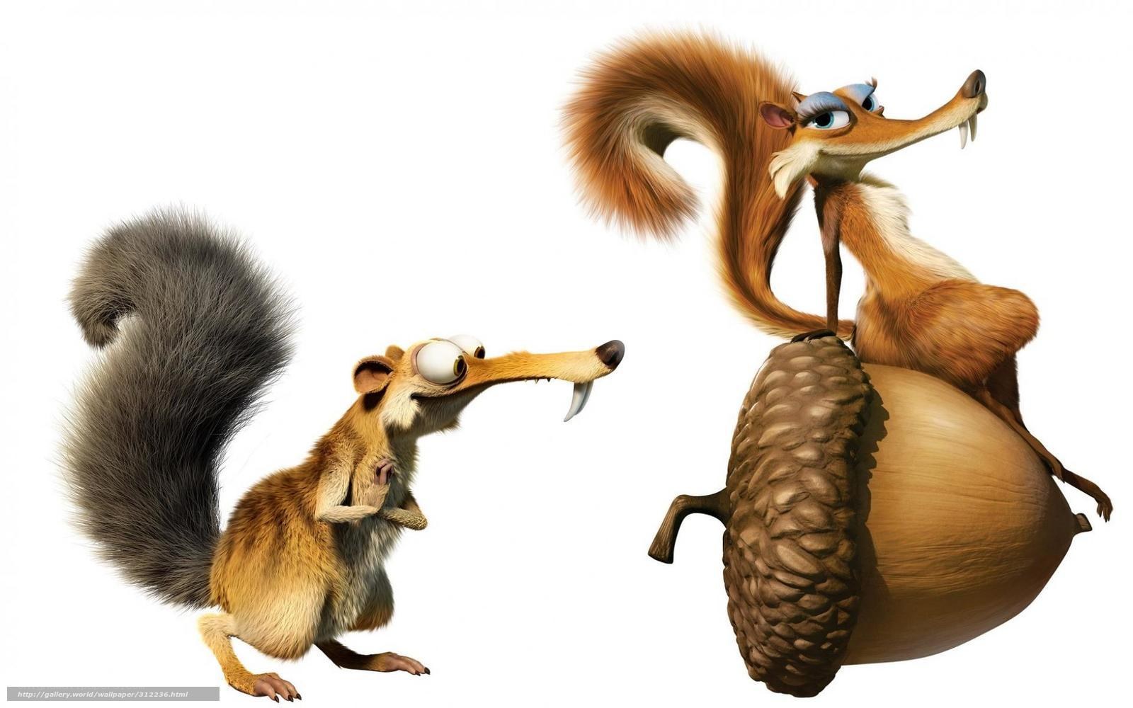 Squirrels from Ice Age