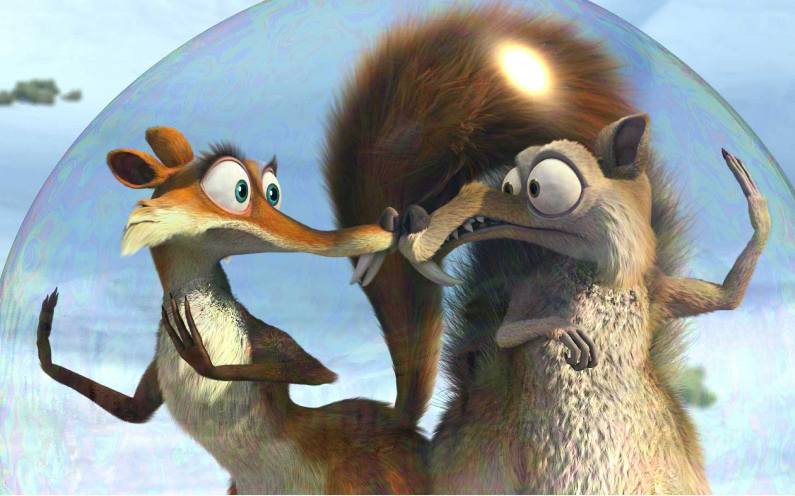 Squirrels in a bubble