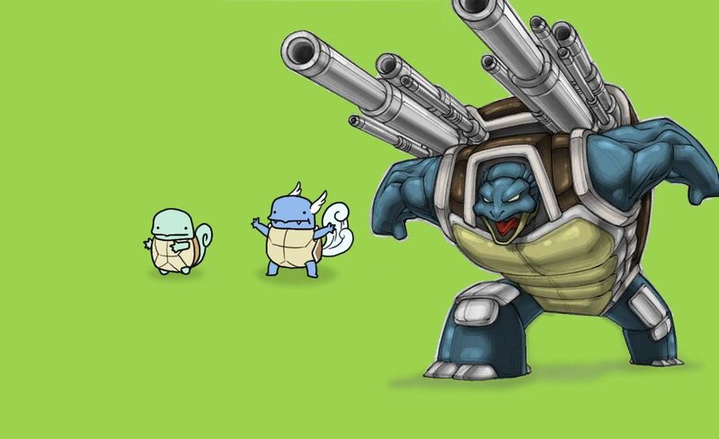Squirtle evolution stages