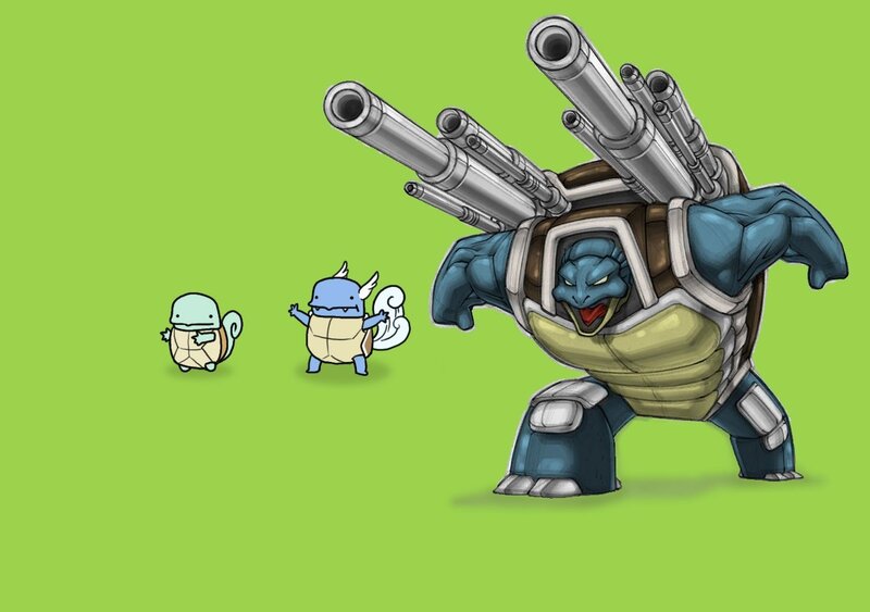 Squirtle evolution stages