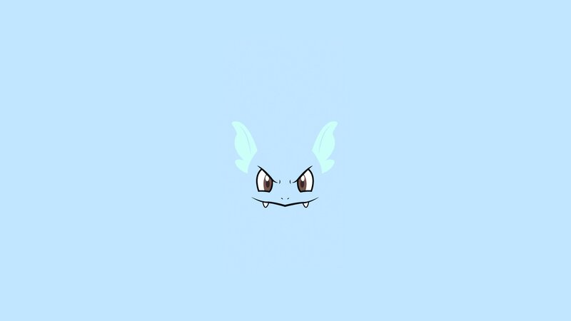 Squirtle Face — Light Blue