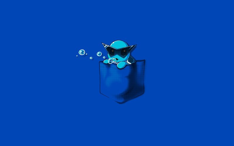 Squirtle in a pocket