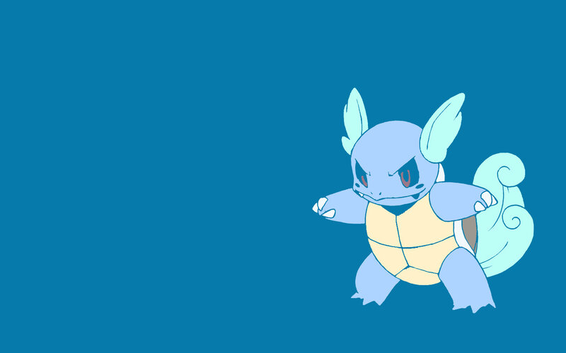 Squirtle in battle stance