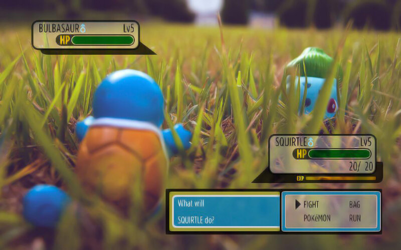 Squirtle in Grass