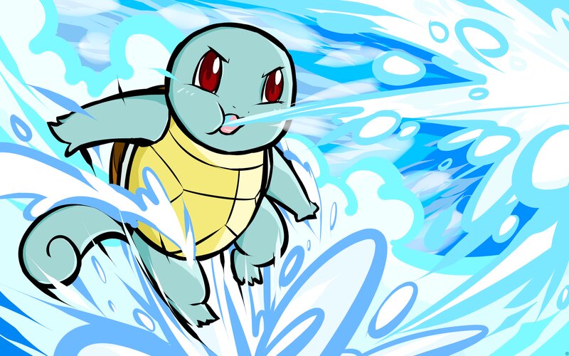 Squirtle in Water
