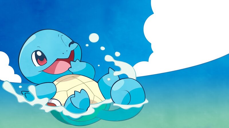Squirtle Swimming
