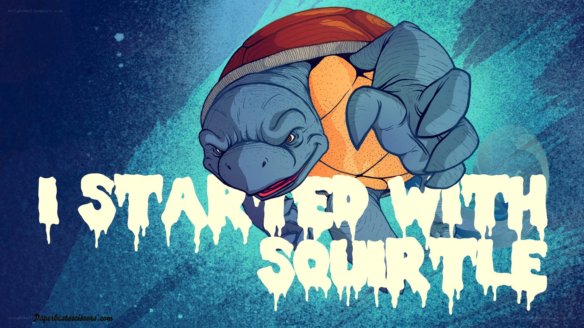 Squirtle with fist