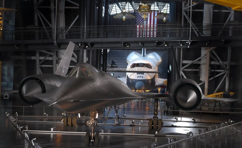SR-71 Blackbird Aircraft — Gray