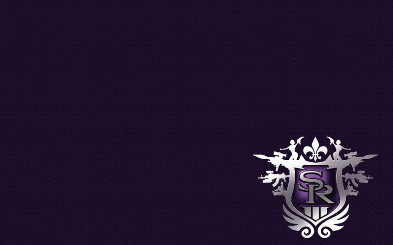 SR3 logo on purple background