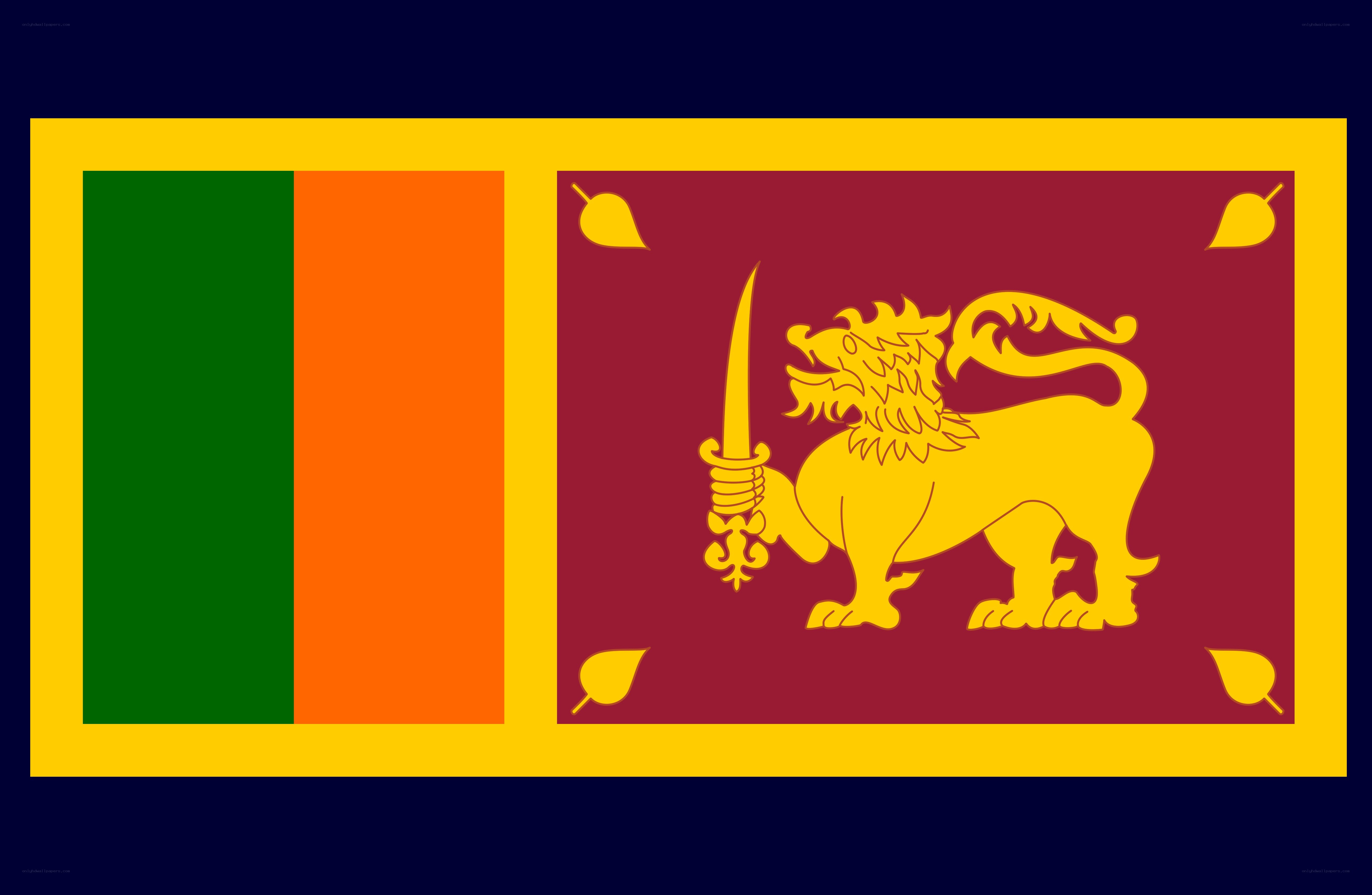 Sri Lankan national flag