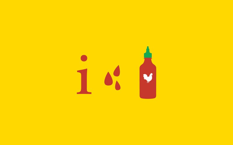 Sriracha Bottle Icon
