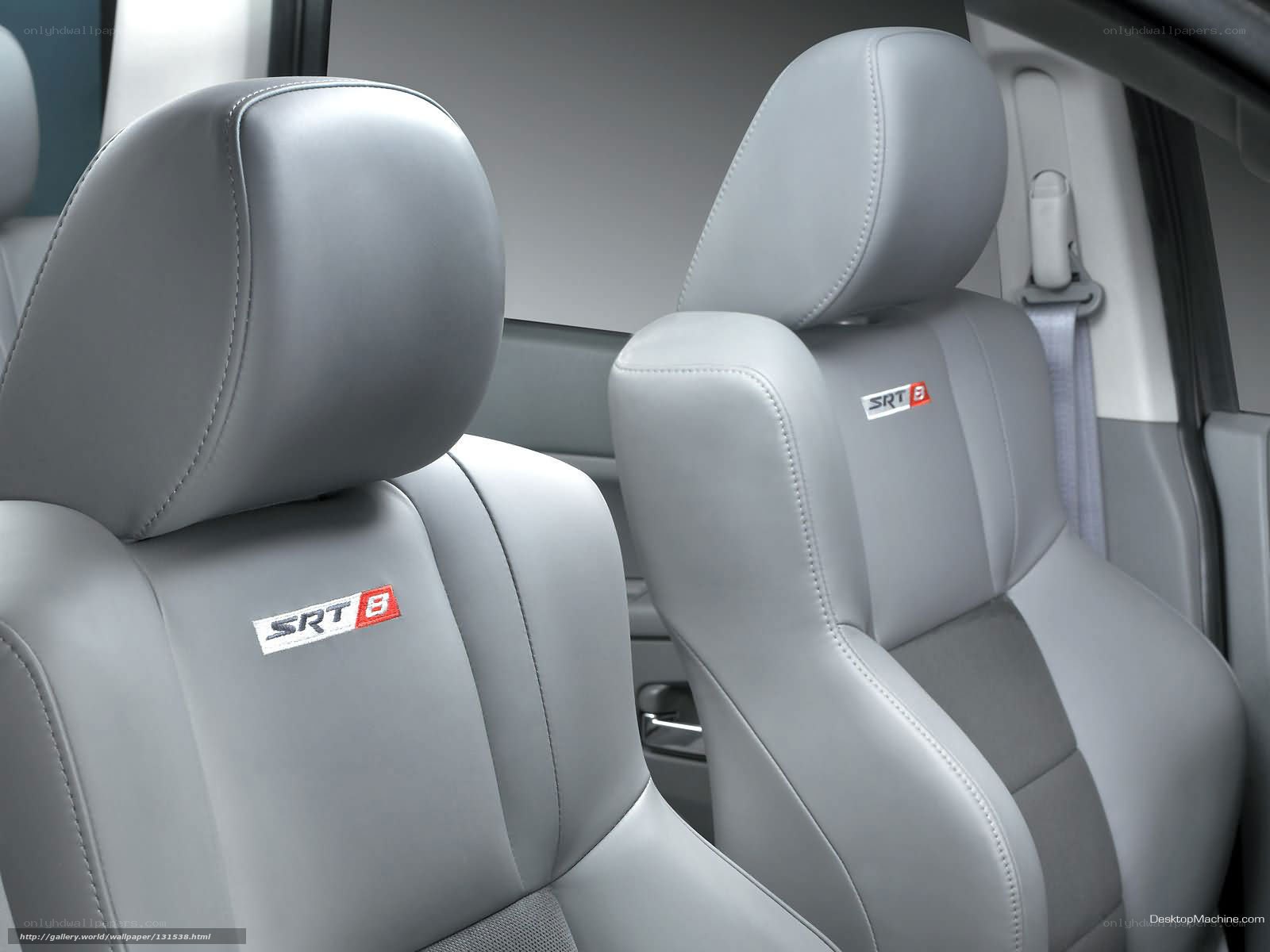 SRT-8 car seats interior