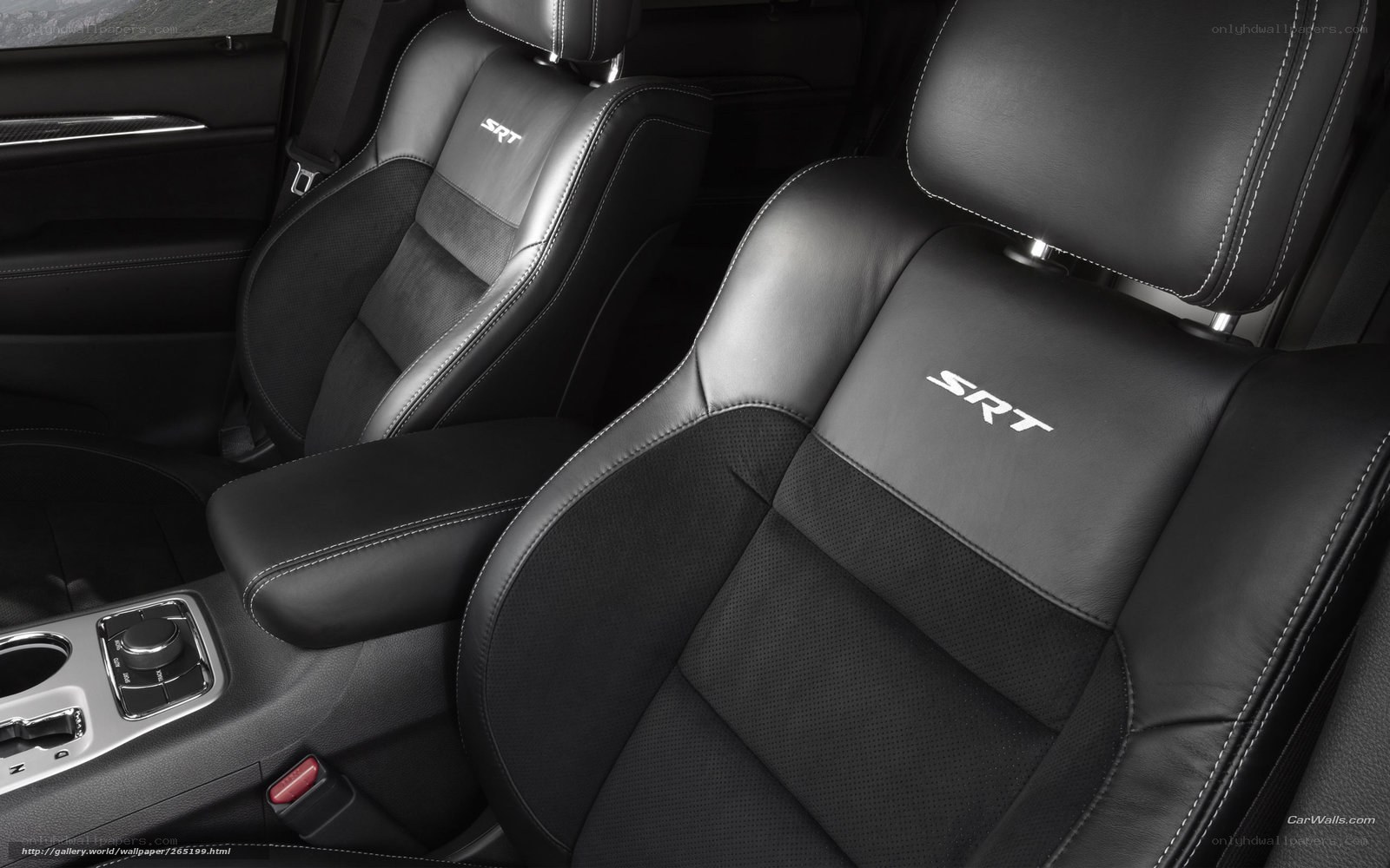 SRT car interior seats