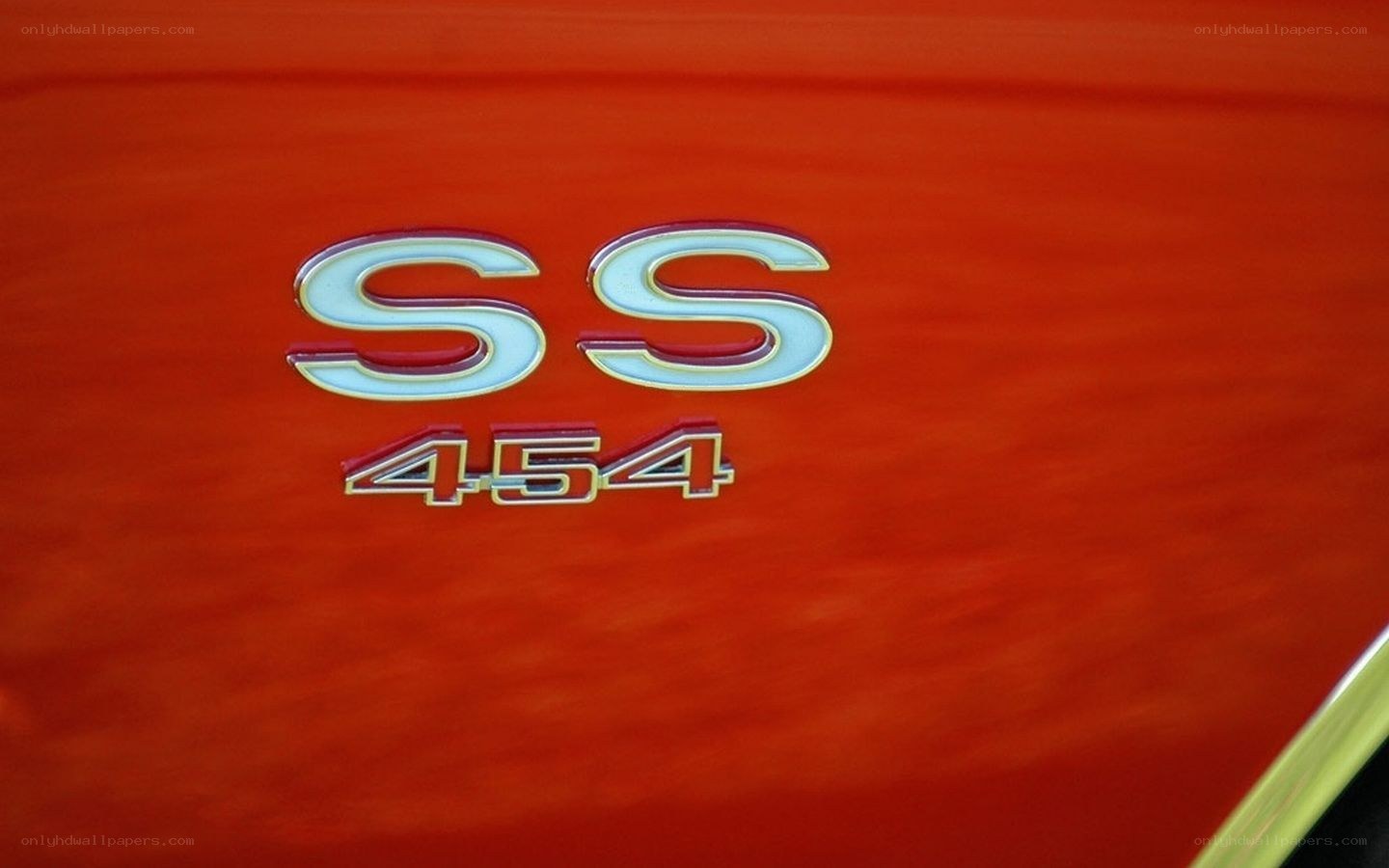 SS 454 car emblem