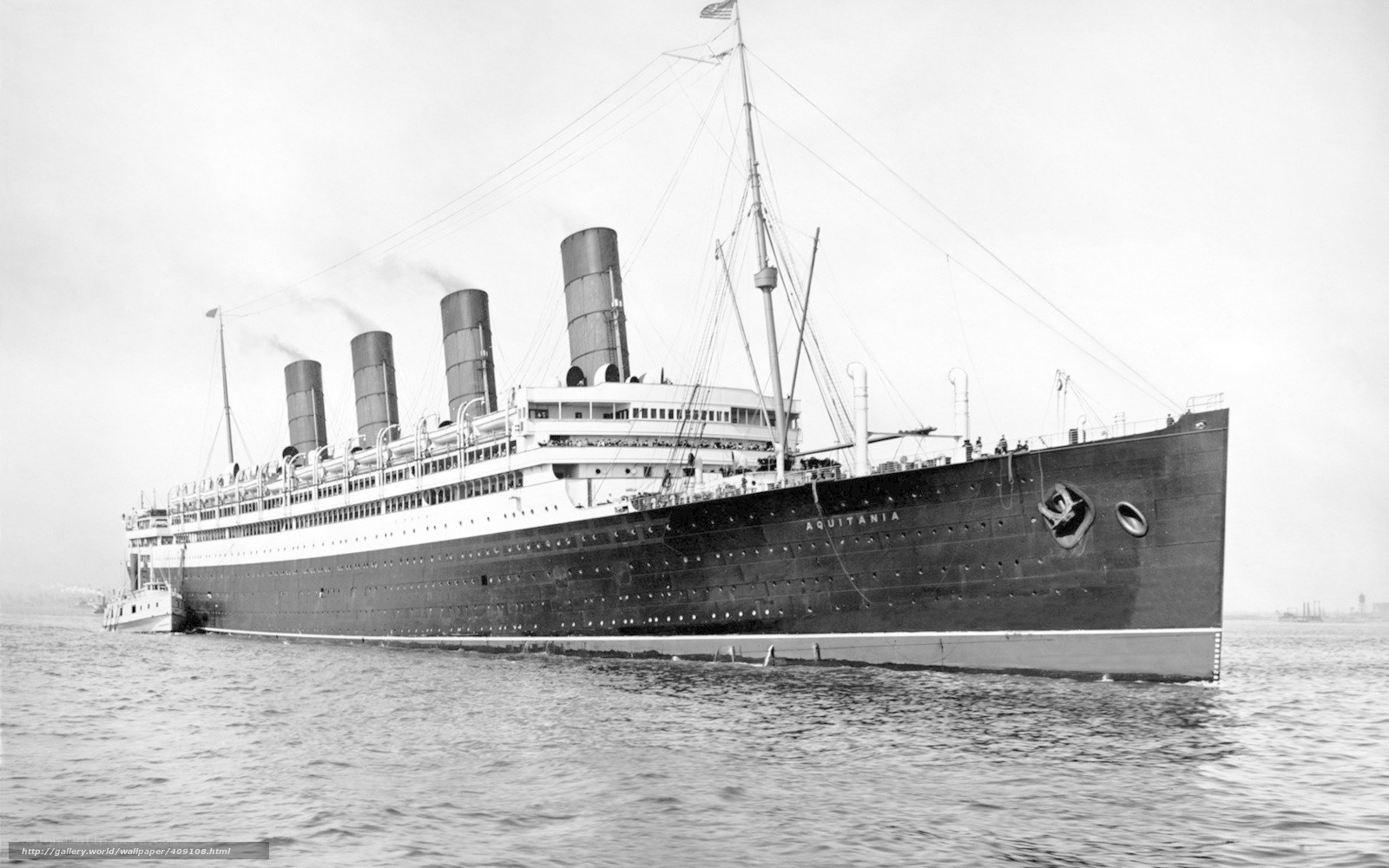 SS Aquitania ocean liner
