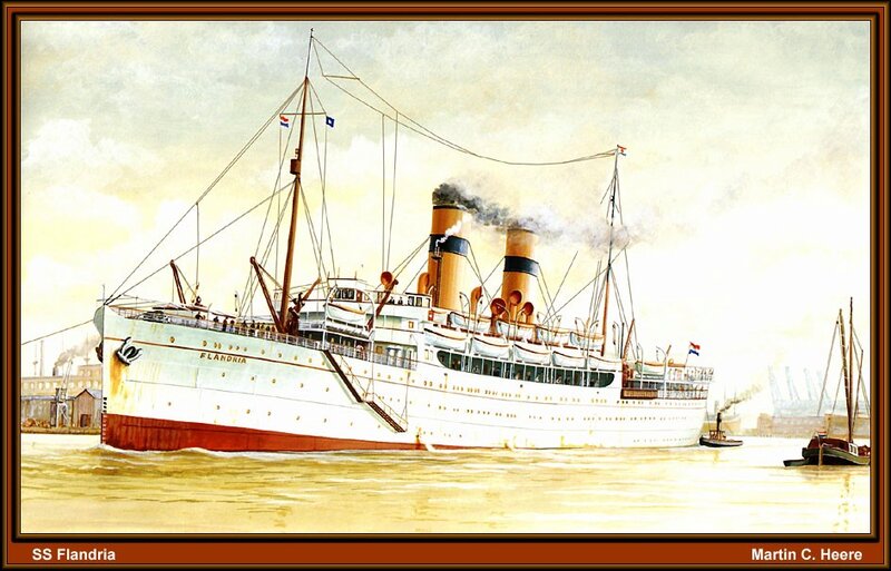 SS Flandria ship illustration