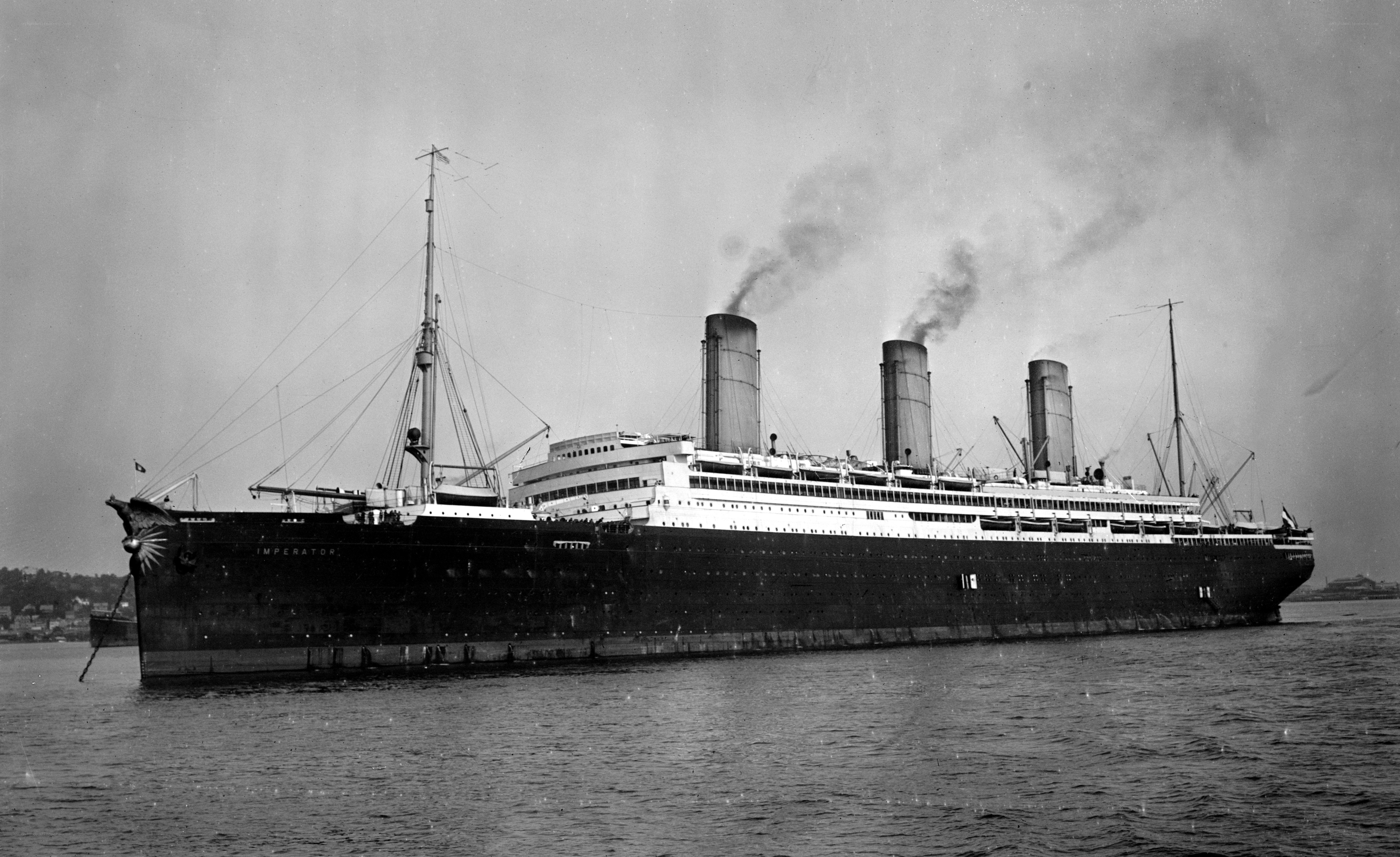 SS Imperator ship at sea