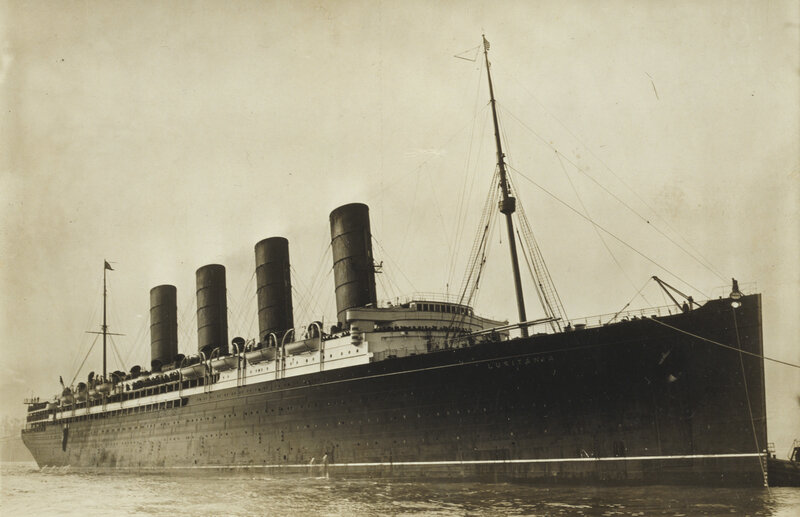 SS Lusitania ocean liner