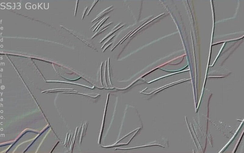 SSJ3 Goku concept art