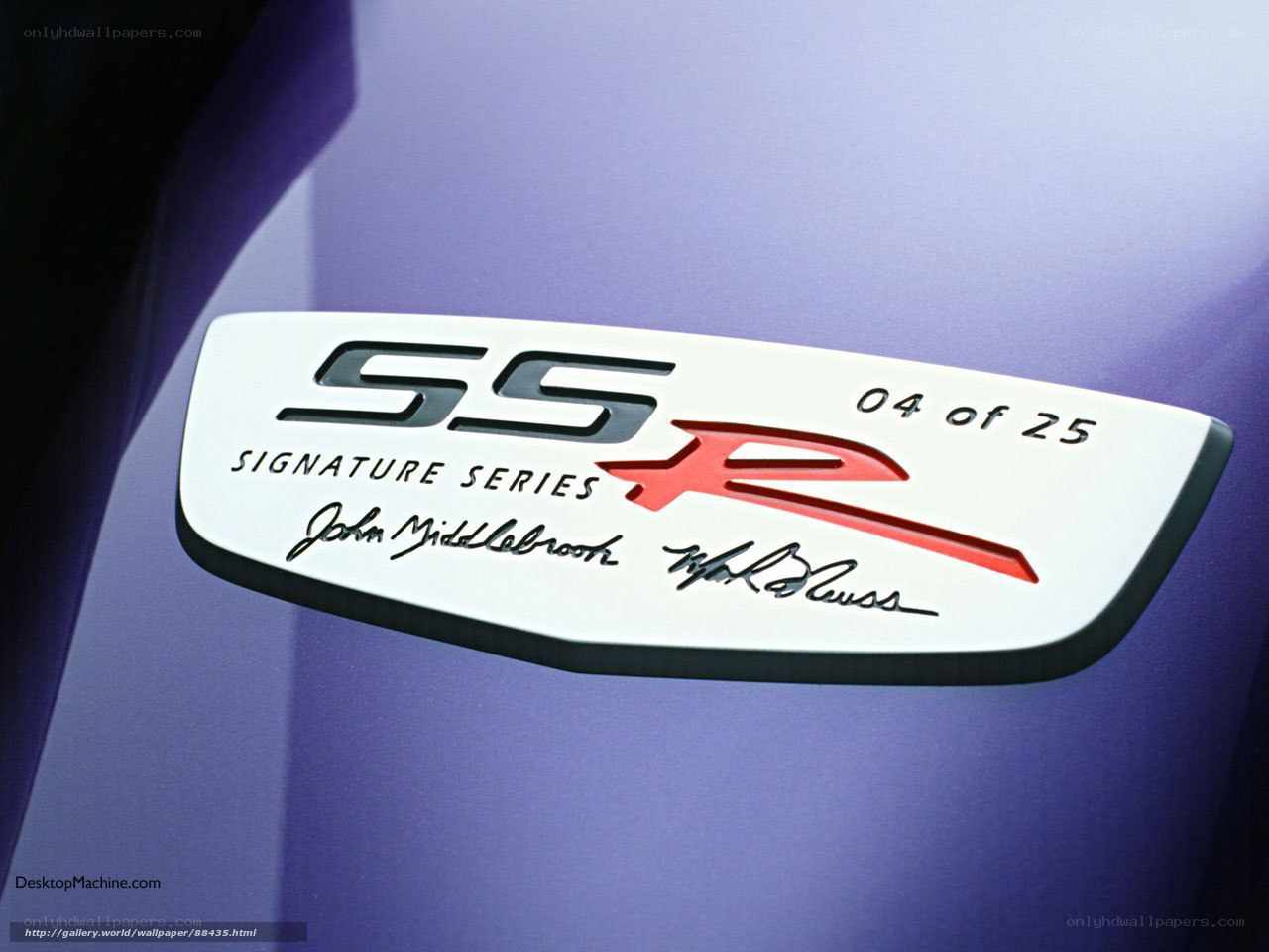 SSR Signature Series badge