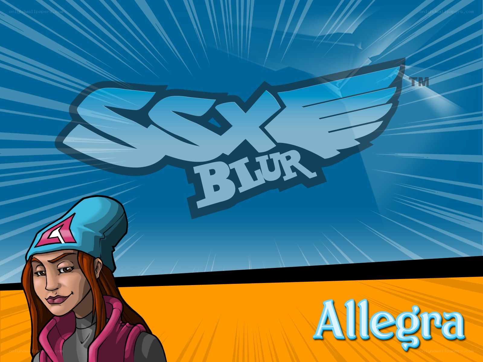 SSX Blur character Allegra