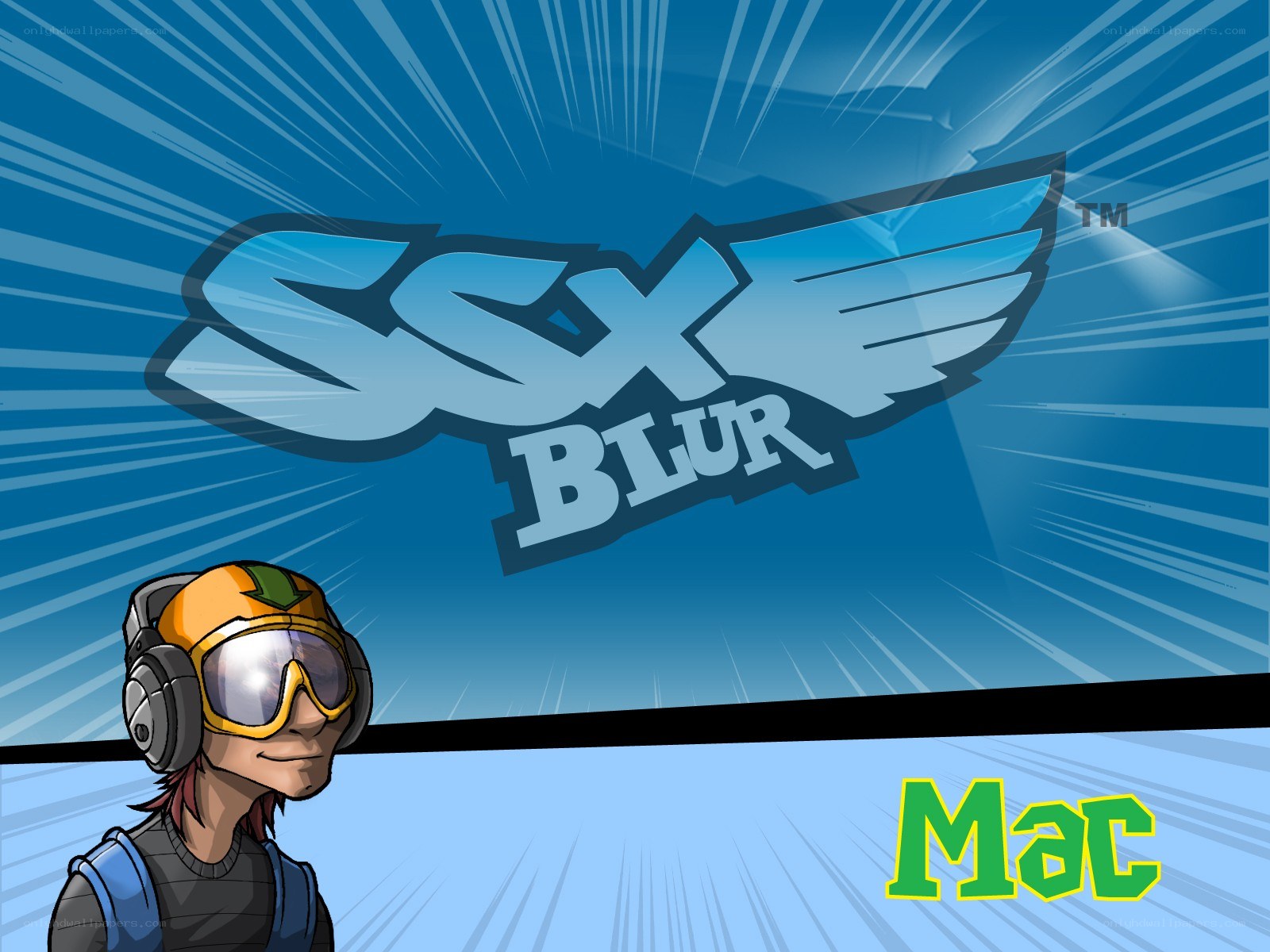 SSX Blur game cover art
