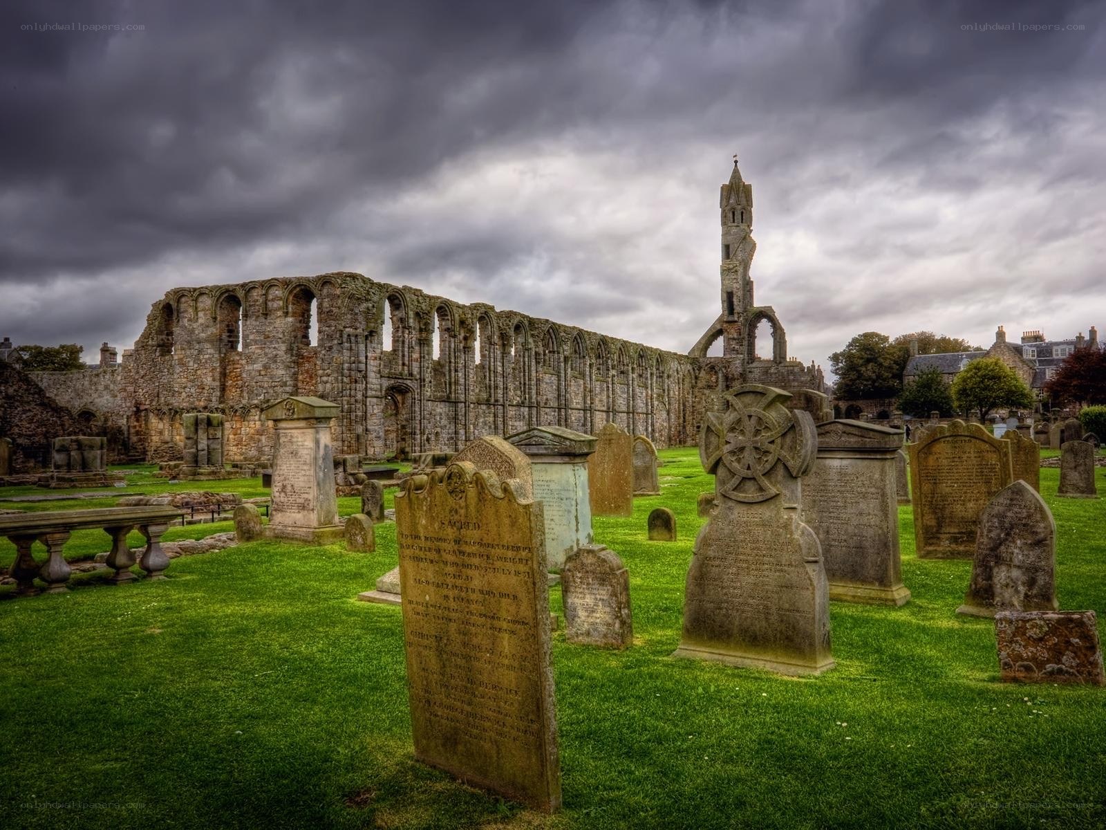 St Andrews Cathedral ruins