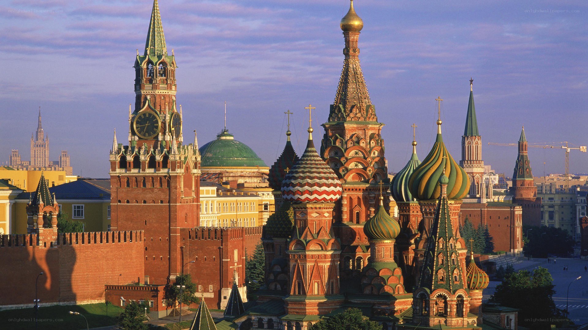 St. Basil's Cathedral and Kremlin