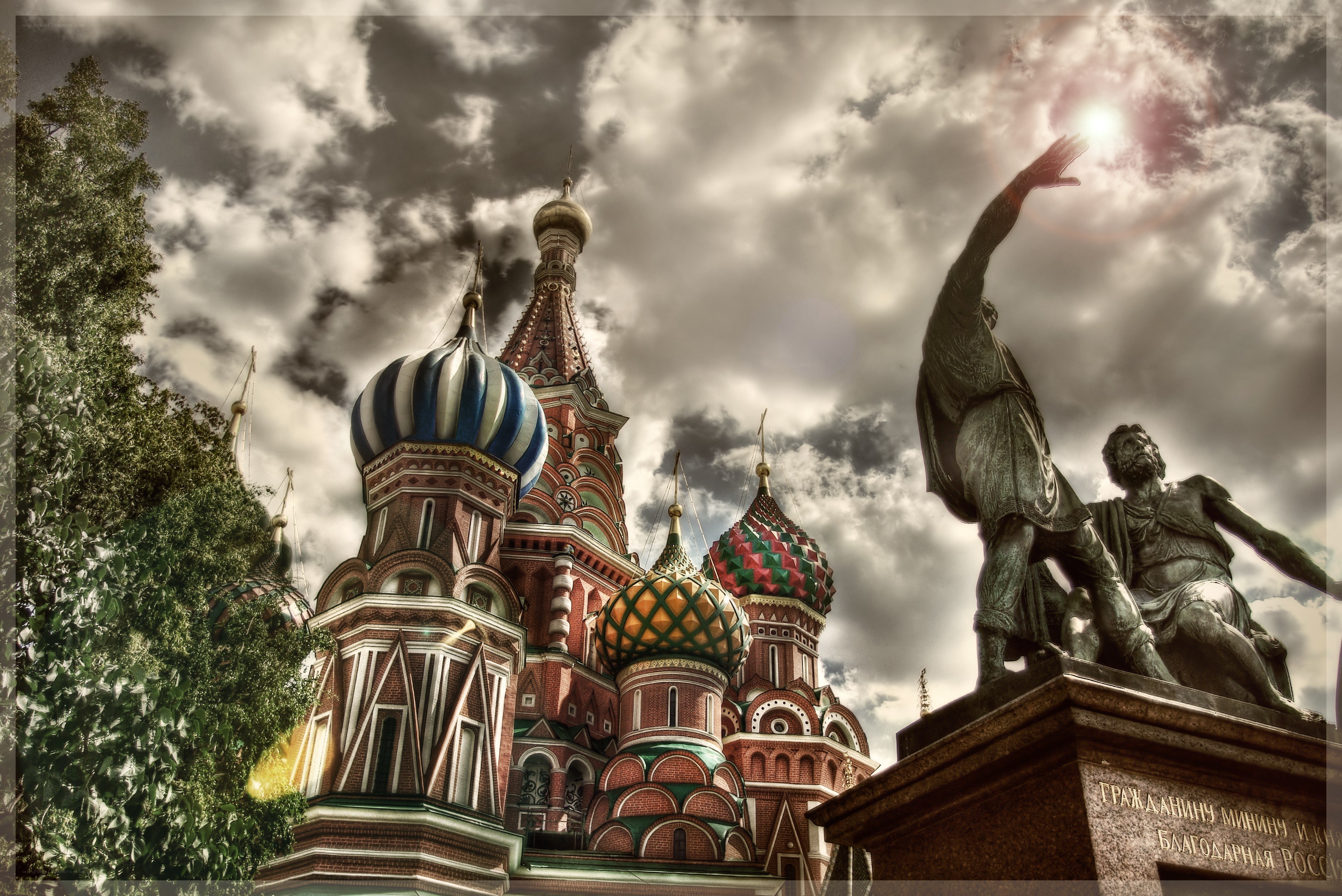 St. Basil's Cathedral and monument