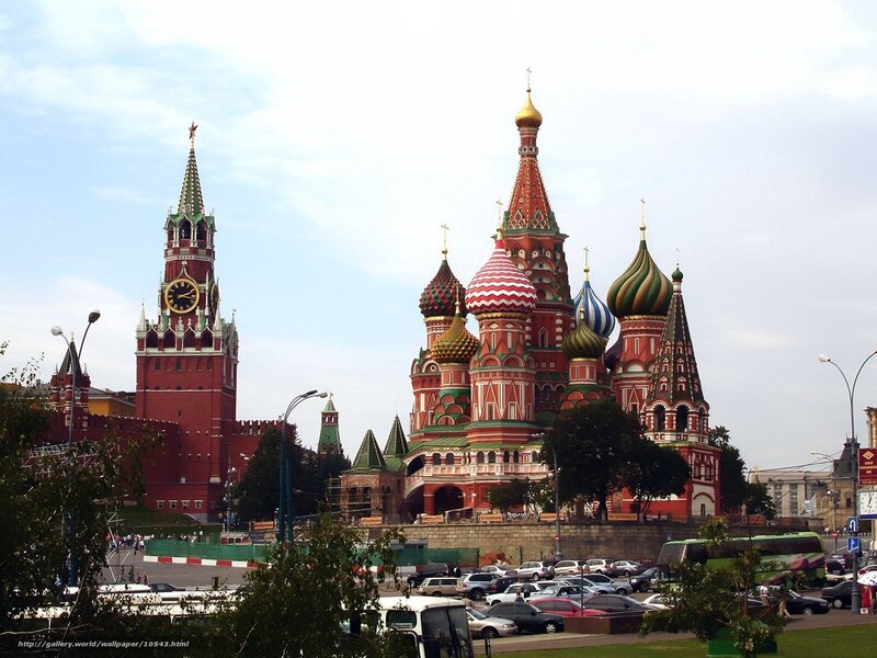 St. Basil's Cathedral and Spasskaya Tower