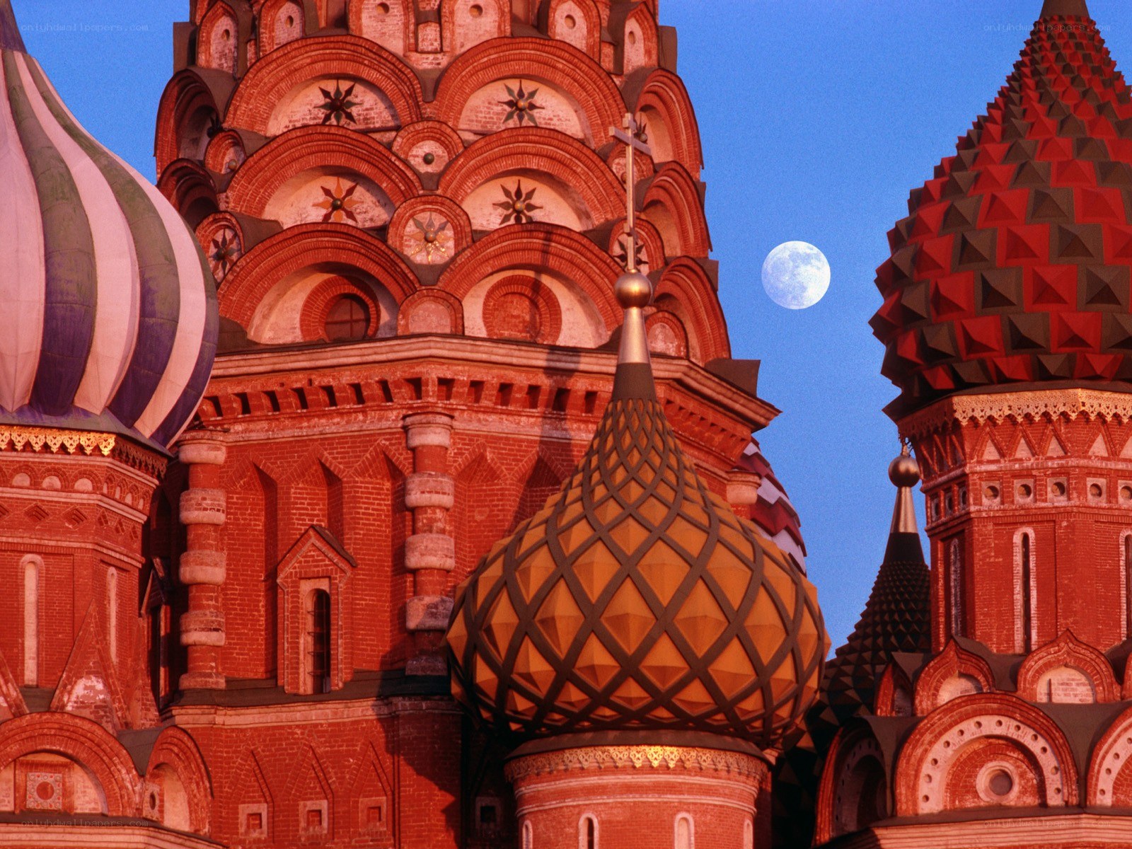 St. Basil's Cathedral at dusk