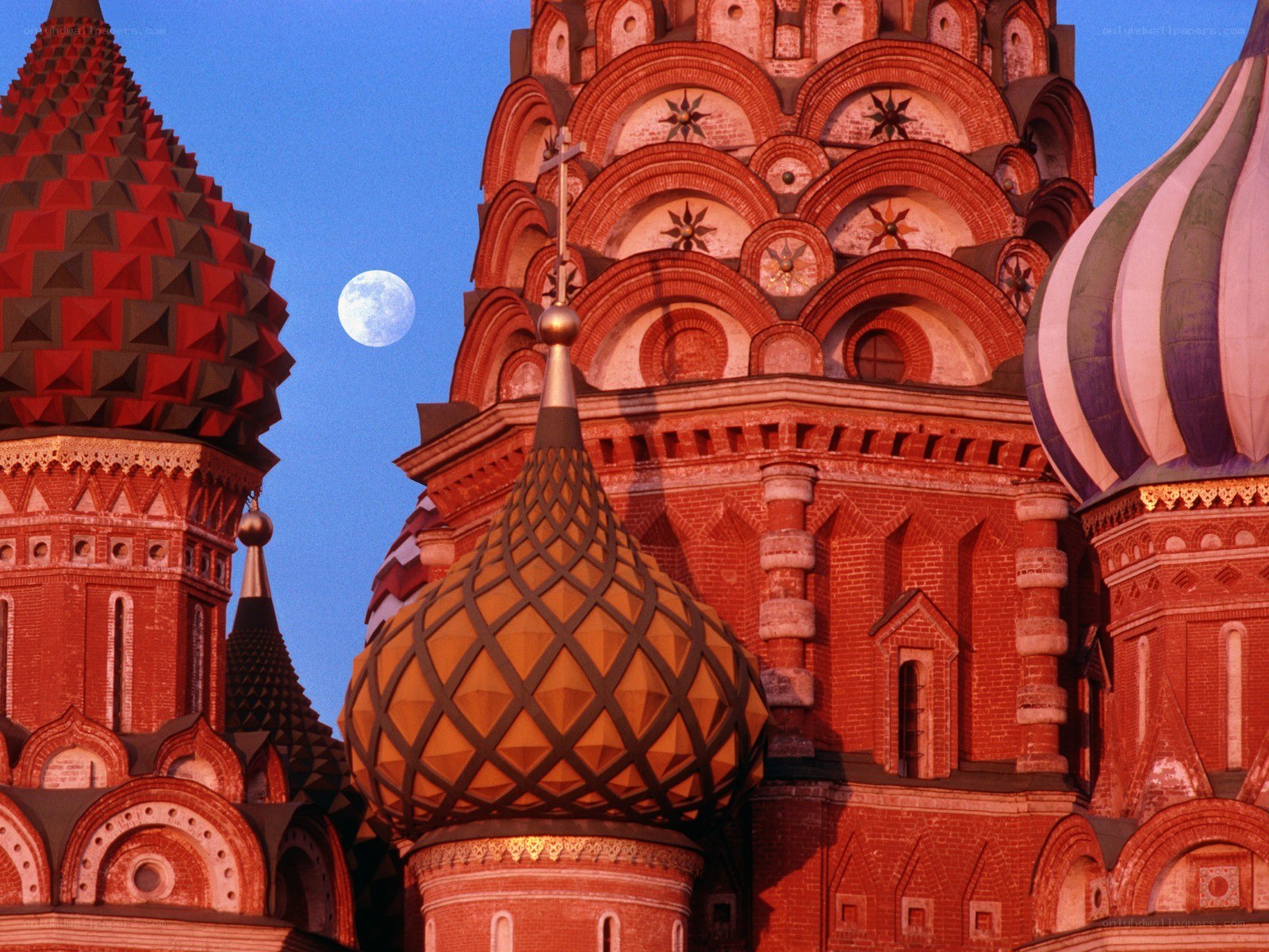 St. Basil's Cathedral at dusk