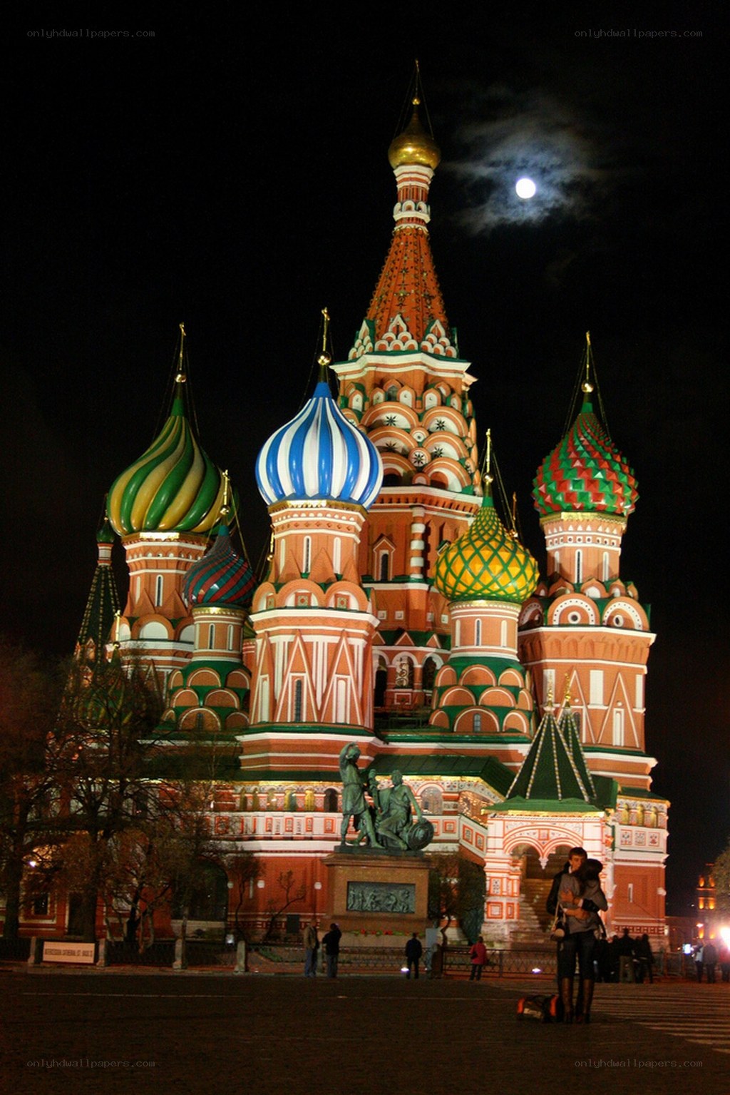 St. Basil's Cathedral at night
