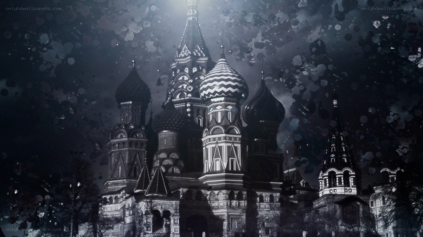 St. Basil's Cathedral at night