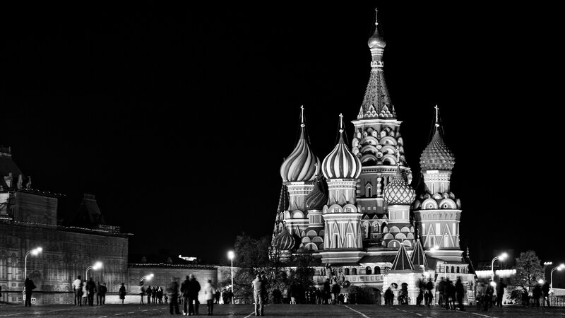 St. Basil's Cathedral — Black