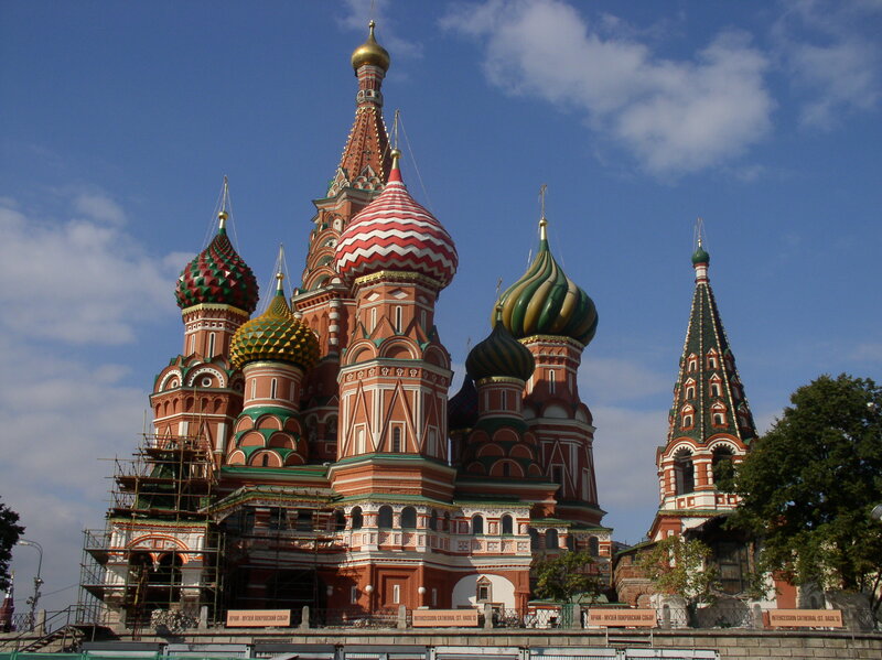 St. Basil's Cathedral in Moscow