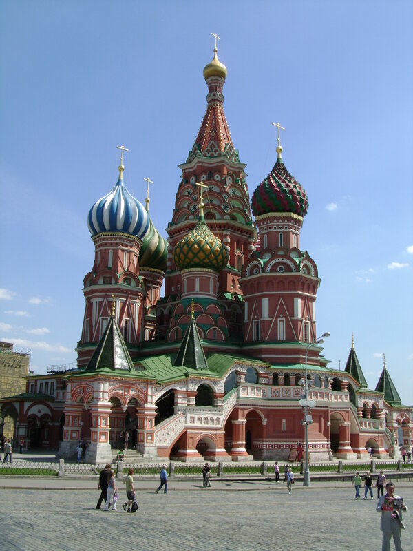 St. Basil's Cathedral in Moscow