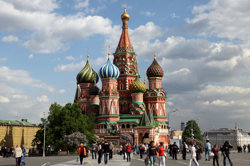 St. Basil's Cathedral in Moscow