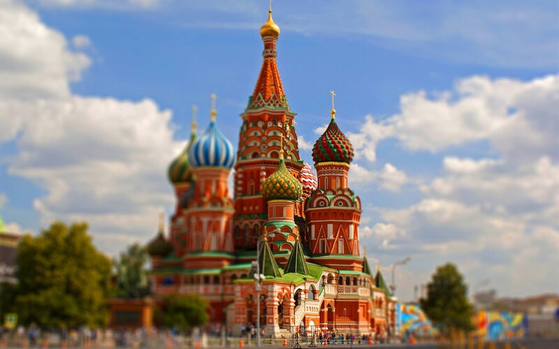 St. Basil's Cathedral in Moscow