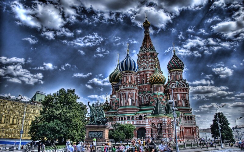 St. Basil's Cathedral in Moscow