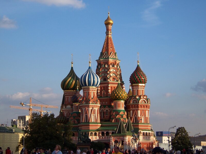 St. Basil's Cathedral in Moscow