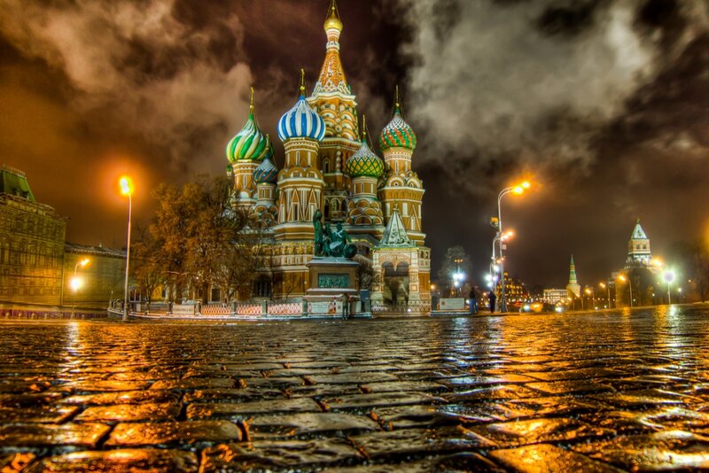 St. Basil's Cathedral — Orange