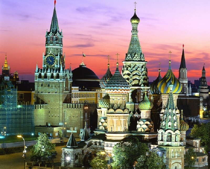 St. Basil's Cathedral — Purple