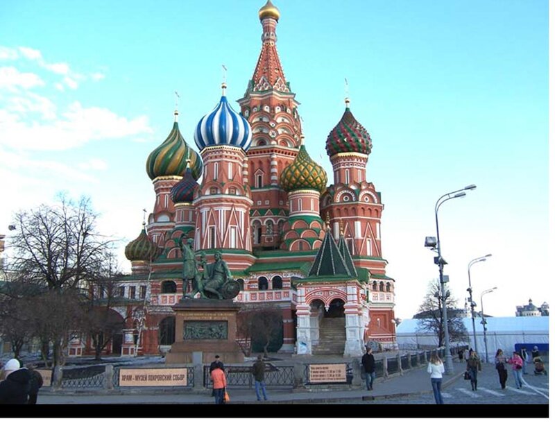 St. Basil's Cathedral — Red, Serene, Afternoon
