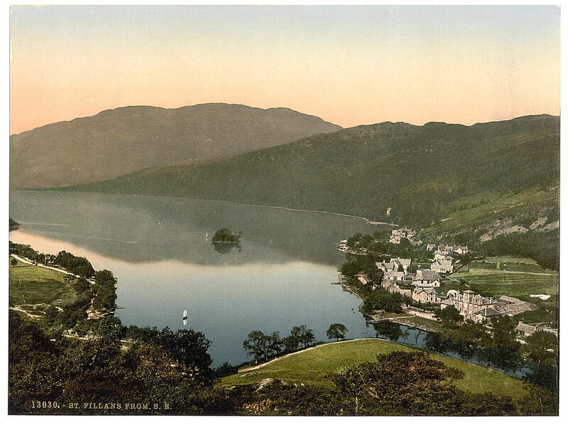 St. Fillans from the southeast