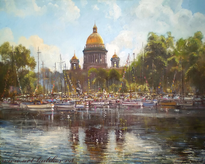 St. Isaac's Cathedral — Blue