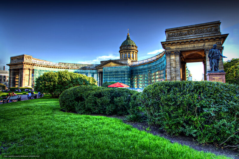St Isaac's Cathedral — Green, Dramatic, Afternoon